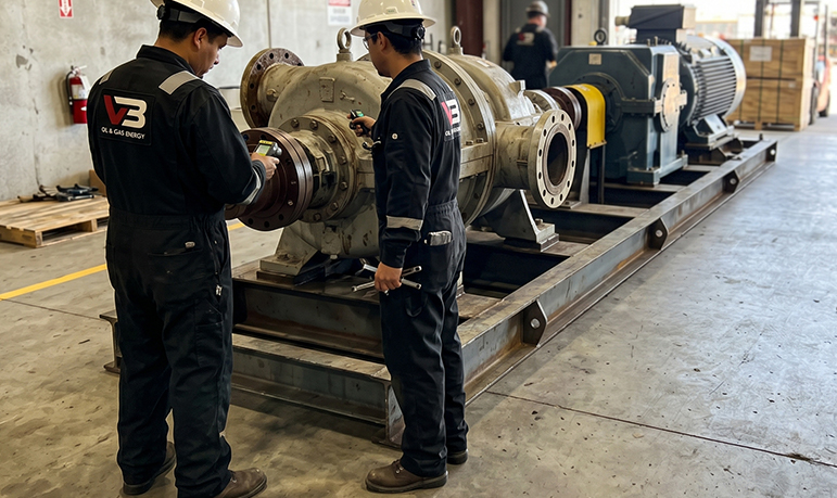 Multifásico y procesamiento — bombas de tornillo VB